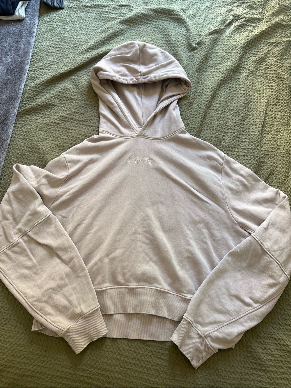 Bandit WOMEN'S STITCH LOGO CROPPED HOODIE - ASH